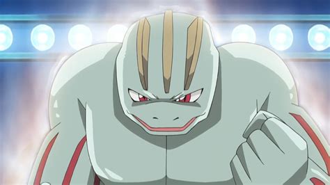 when does machoke learn strength.